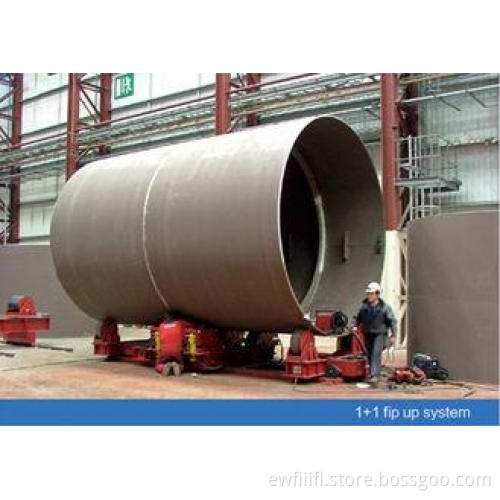 1+1 Section Fit-up Roller for Wind Tower Production Line In